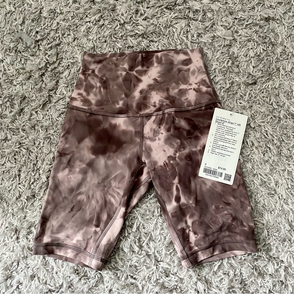 Lululemon Align High Rise Short 8”
